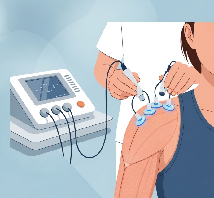 can't lift your arm? interferential therapy for deltoid weakness