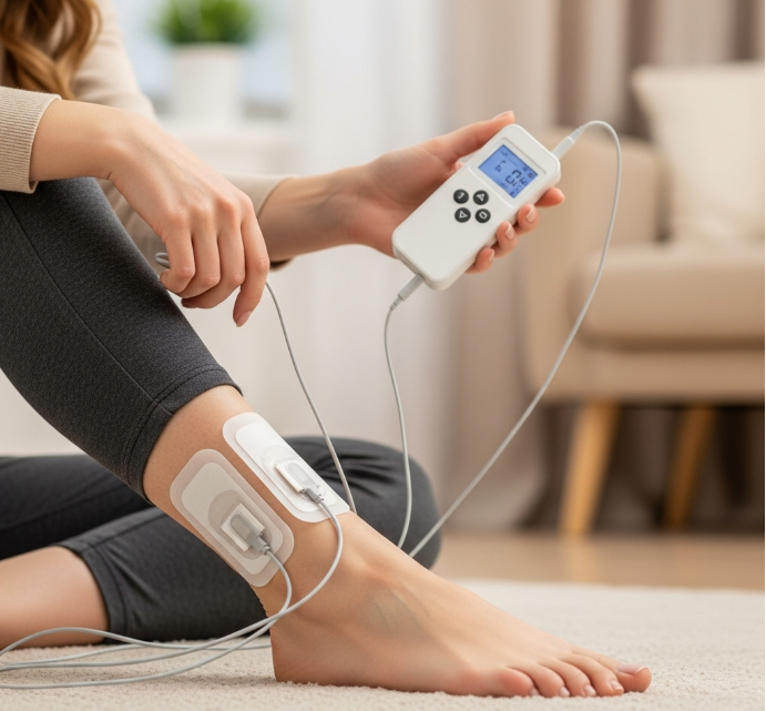 3 unexpected ways tens can improve ankle mobility after a sprain