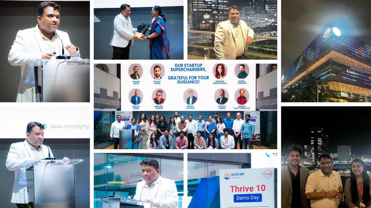 remote physios at t-hub hyderabad – a milestone in our gtm journey