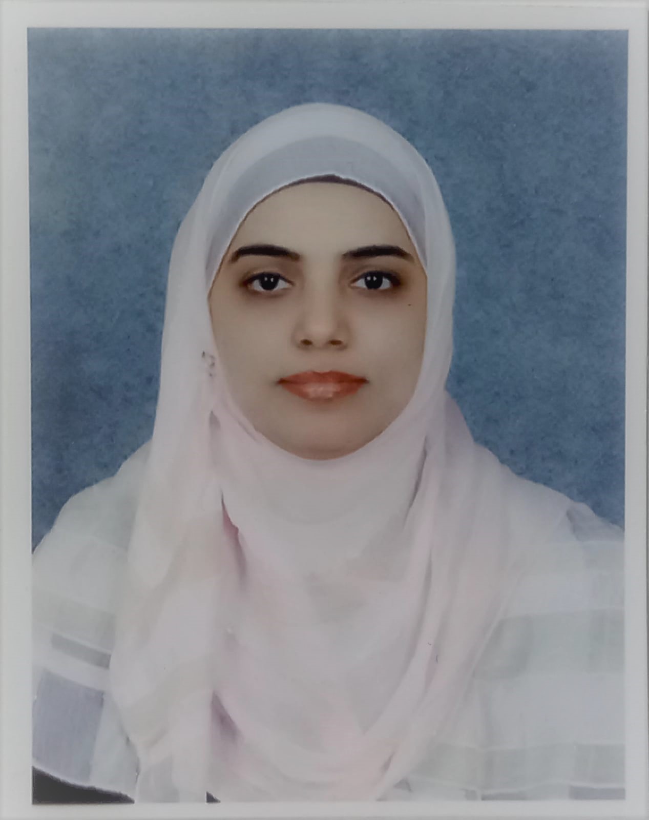 Dr. B Syeda Ayeesha Naz. PT, MIAP. 